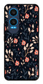 Floral Pattern Metal Mobile Case for OnePlus Nord CE4 Lite (Design No -10)