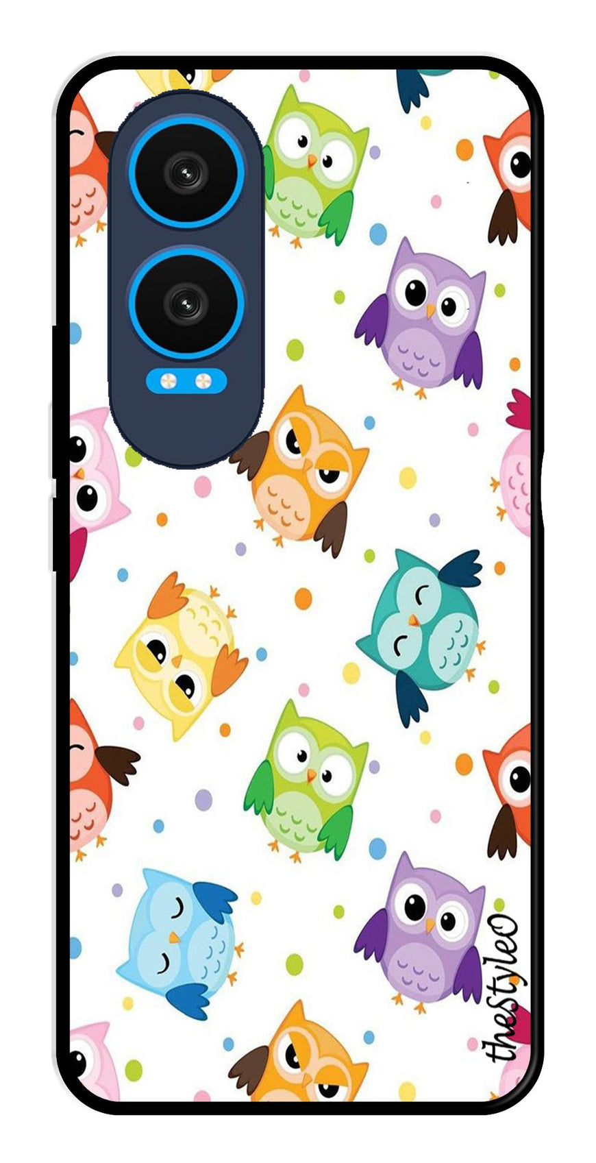 Autumn Leaf Metal Mobile Case for OnePlus Nord CE4 Lite (Design No -19)