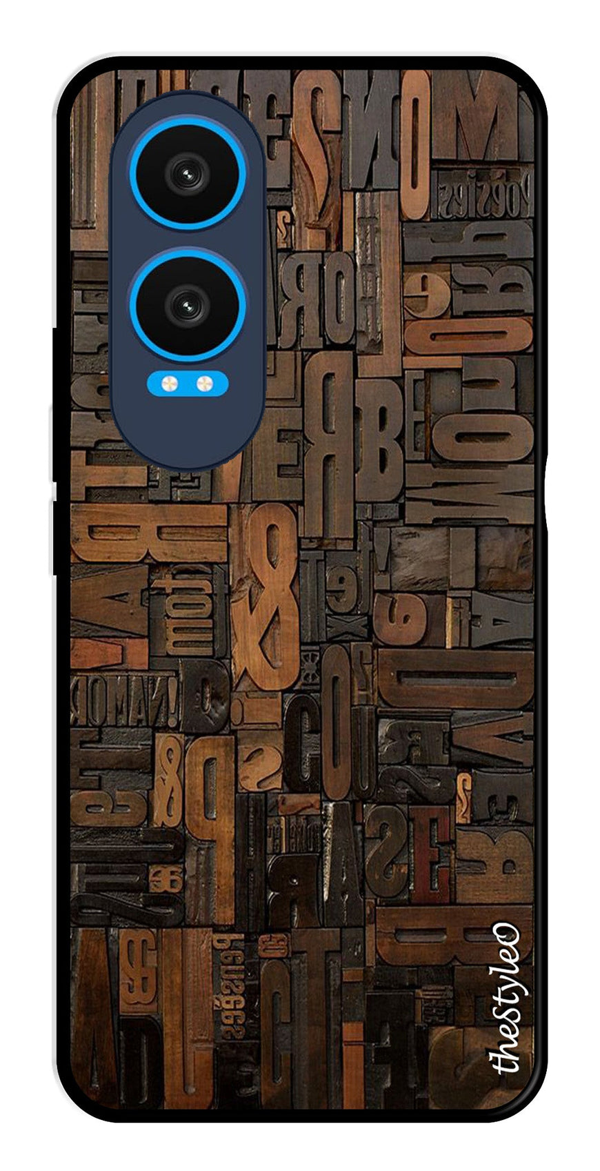 Muted Rainbow Metal Mobile Case for OnePlus Nord CE4 Lite (Design No -31)