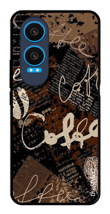 Marble Pattern Metal Mobile Case for OnePlus Nord CE4 Lite