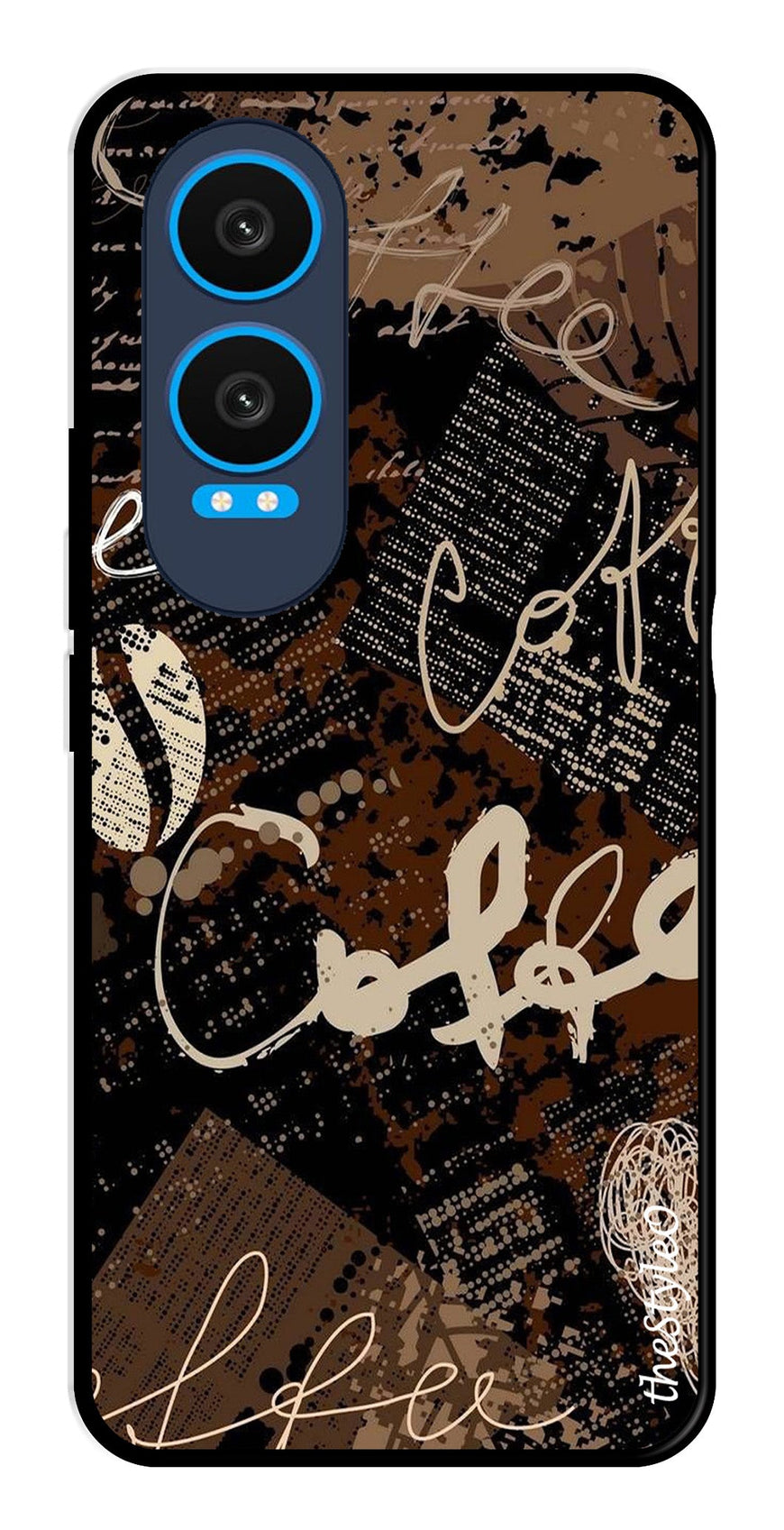 Marble Pattern Metal Mobile Case for OnePlus Nord CE4 Lite (Design No -36)