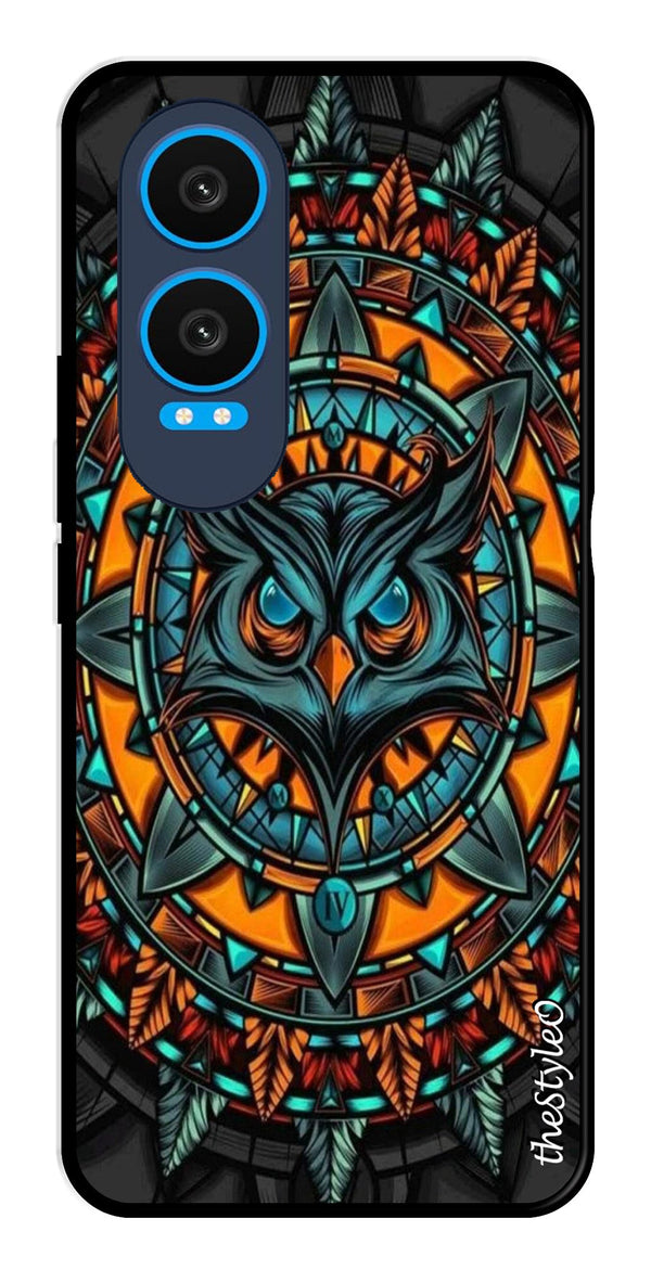 Gamer Pattern Metal Mobile Case for OnePlus Nord CE4 Lite (Design No -41)