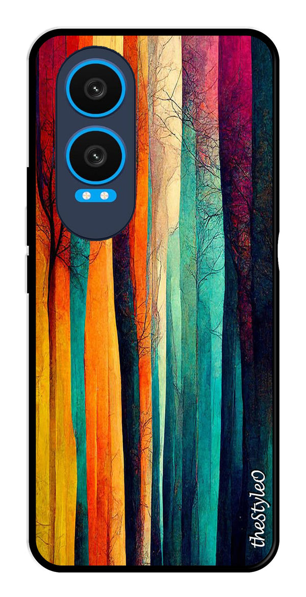 Marble Design Metal Mobile Case for OnePlus Nord CE4 Lite (Design No -46)