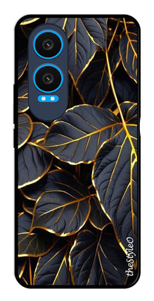 Gold Leaf Metal Mobile Case for OnePlus Nord CE4 Lite