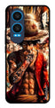 Monkey D Luffy Metal Mobile Case for OnePlus Nord CE4 Lite (Design No -83)