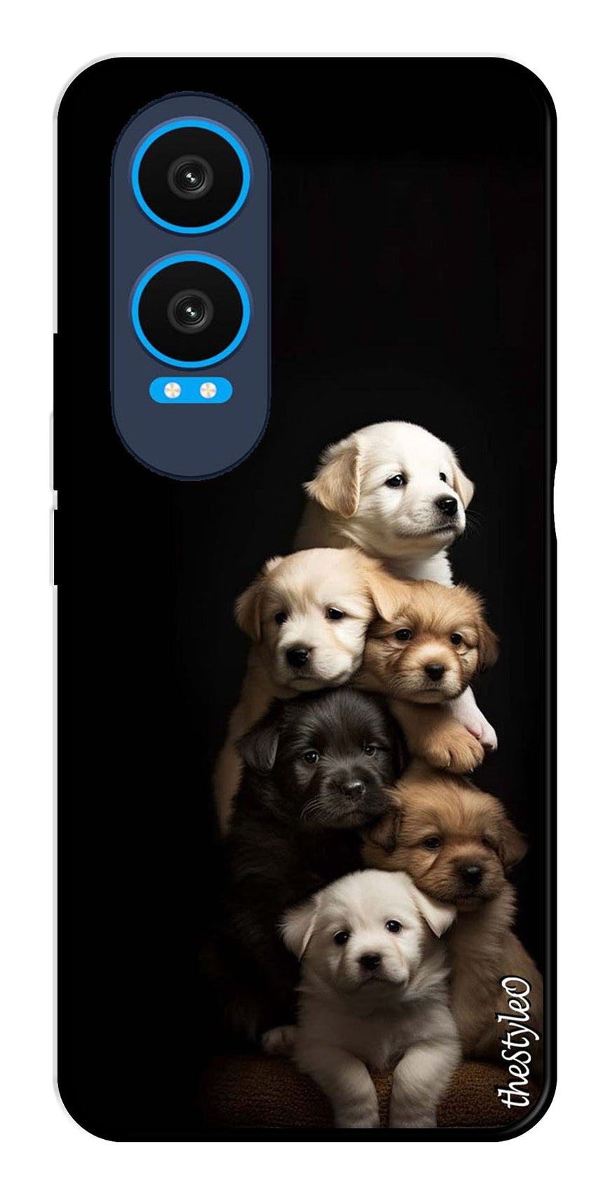 Dog lovers Metal Mobile Case for OnePlus Nord CE4 Lite (Design No -88)