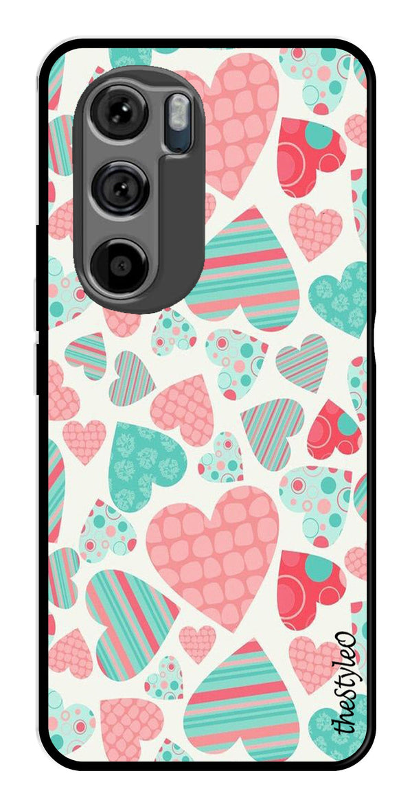 Car Lover Metal Mobile Case for Moto Edge 30 (Design No -21)