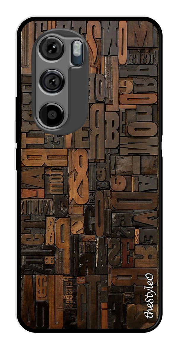 Muted Rainbow Metal Mobile Case for Moto Edge 30 (Design No -31)