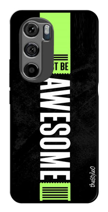 Alphabets Metal Mobile Case for Moto Edge 30
