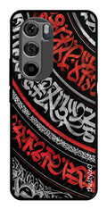 Modern Art Colorful Metal Mobile Case for Moto Edge 30 (Design No -48)