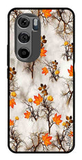 Map Design Metal Mobile Case for Moto Edge 30 (Design No -54)