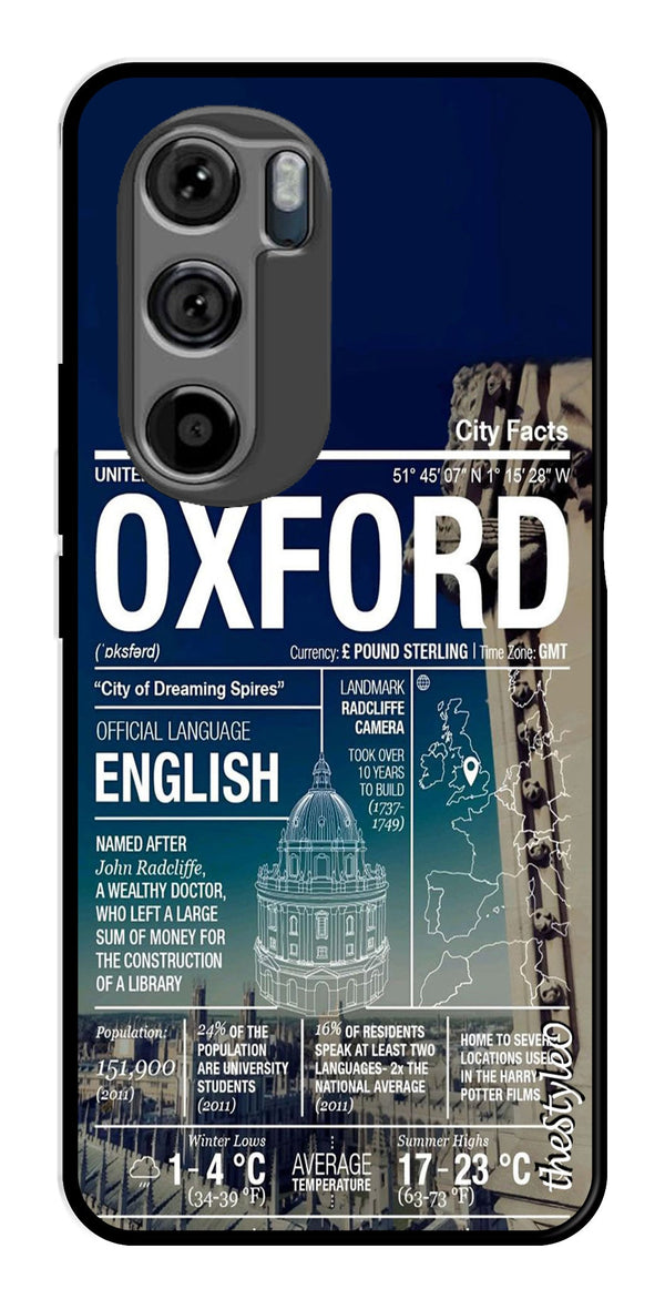 Oxford Metal Mobile Case for Moto Edge 30 (Design No -70)