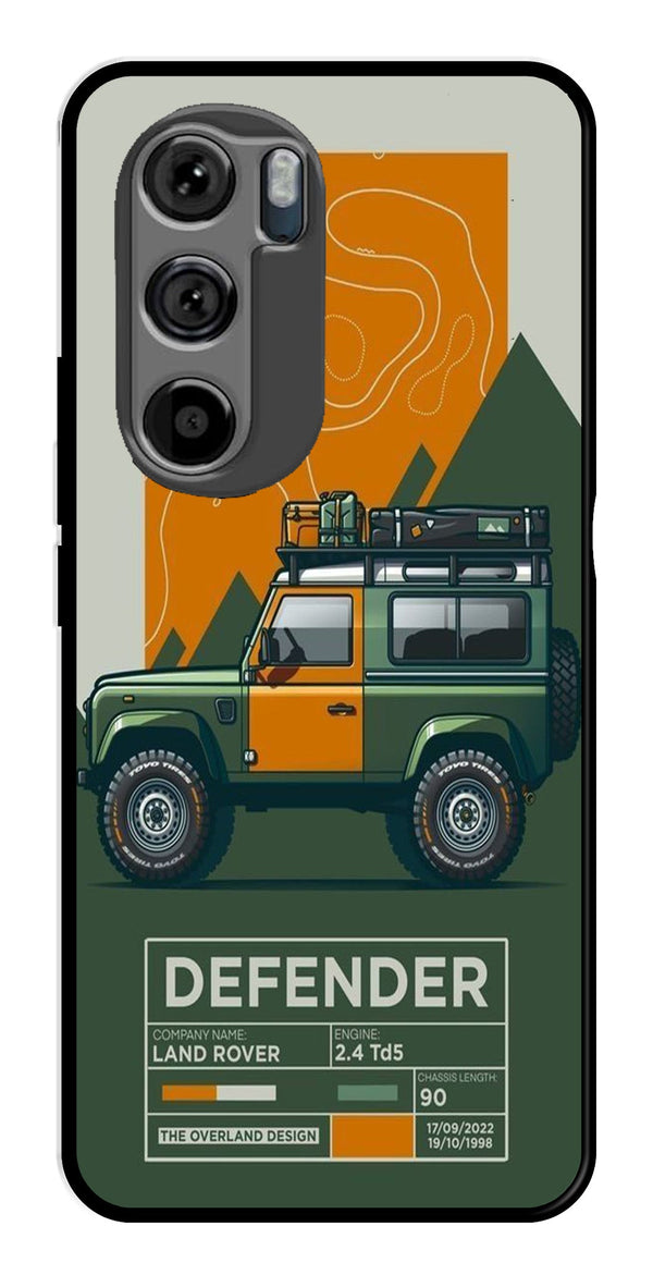 Defender Metal Mobile Case for Moto Edge 30 (Design No -72)