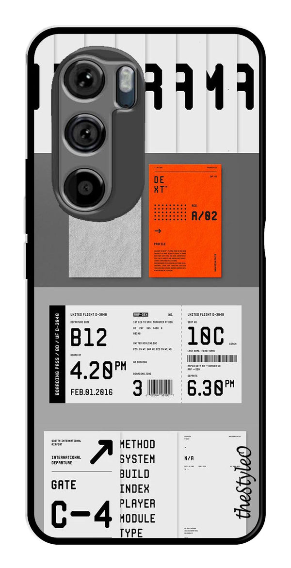 Monorama Metal Mobile Case for Moto Edge 30 (Design No -80)