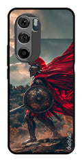 Spartan Fighter Metal Mobile Case for Moto Edge 30 (Design No -89)