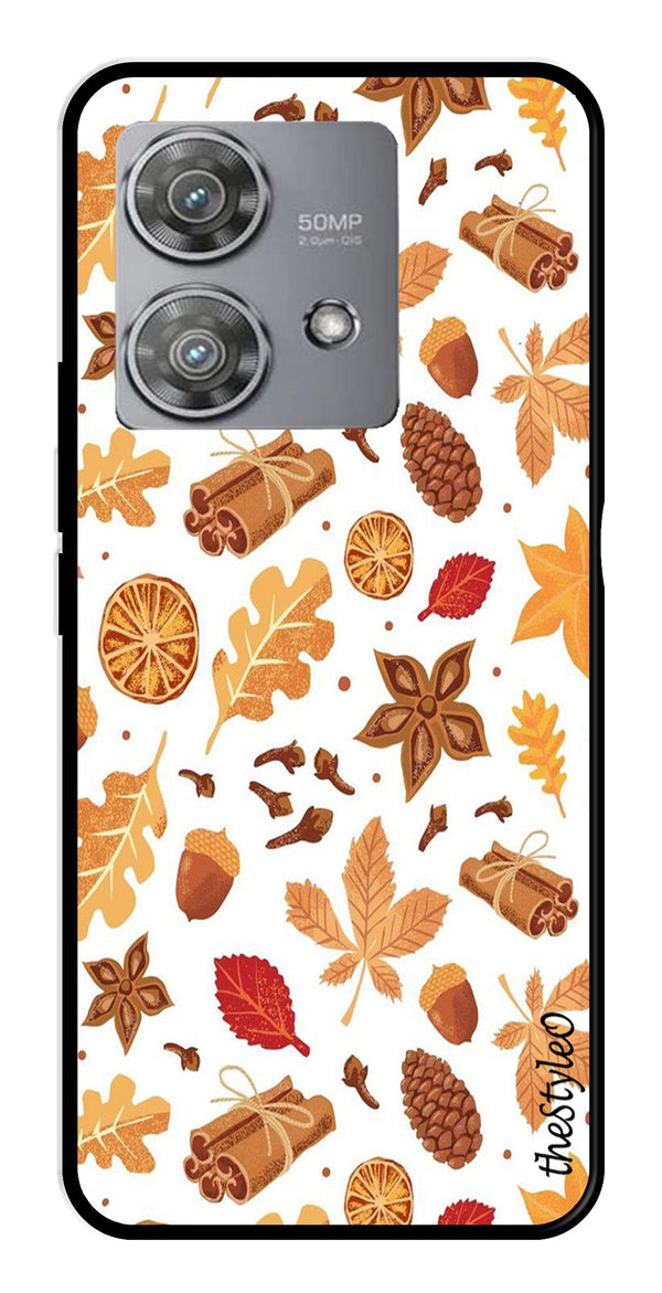 Sea Shore Metal Mobile Case for Moto Edge 40 Neo 5G (Design No -18)