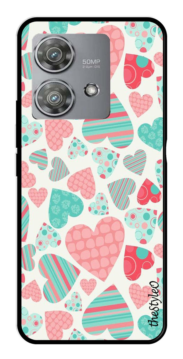 Car Lover Metal Mobile Case for Moto Edge 40 Neo 5G (Design No -21)