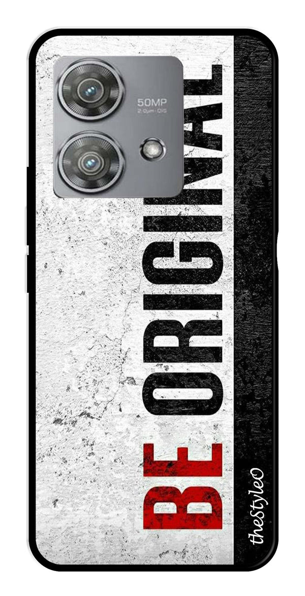 Coffee Pattern Metal Mobile Case for Moto Edge 40 Neo 5G (Design No -37)