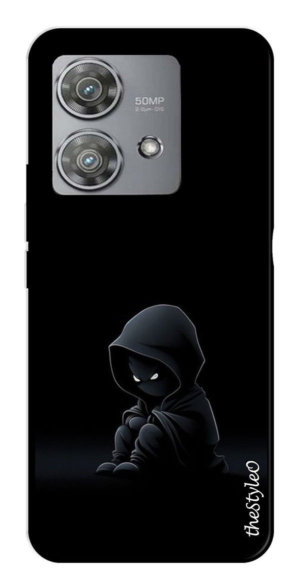 Kid Cartoon Metal Mobile Case for Moto Edge 40 Neo 5G (Design No -60)