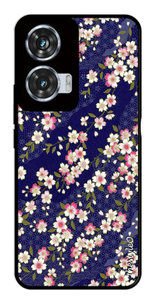 Marble Design Metal Mobile Case for Moto Edge 50 Fusion 5G