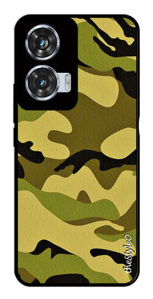 Blue Marble Metal Mobile Case for Moto Edge 50 Fusion 5G