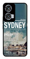 Sydney Metal Mobile Case for Moto Edge 50 Fusion 5G (Design No -69)