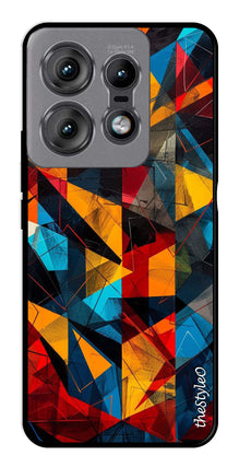Abstract Art Metal Mobile Case for Moto Edge 50 Pro 5G