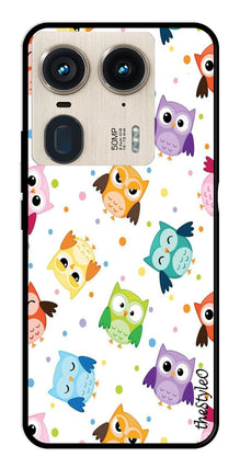 Autumn Leaf Metal Mobile Case for Moto Edge 50 Ultra 5G