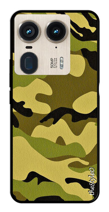 Blue Marble Metal Mobile Case for Moto Edge 50 Ultra 5G