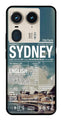 Sydney Metal Mobile Case for Moto Edge 50 Ultra 5G (Design No -69)
