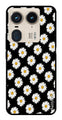 Daisy Flower Metal Mobile Case for Moto Edge 50 Ultra 5G (Design No -75)