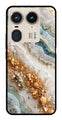 Marble Design Metal Mobile Case for Moto Edge 50 Ultra 5G (Design No -92)