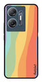 Muted Rainbow Metal Mobile Case for Infinix Hot 30 5G (Design No -02)