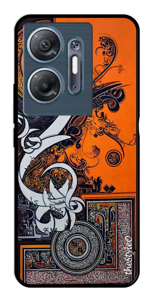 Oum Design Metal Mobile Case for Infinix Hot 30 5G (Design No -15)