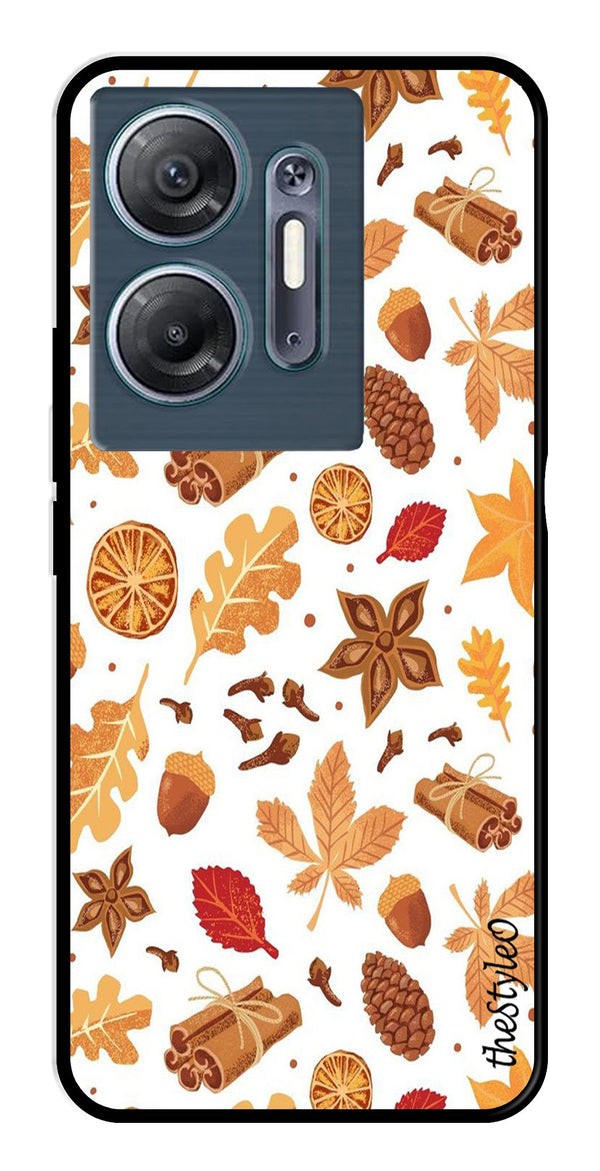 Sea Shore Metal Mobile Case for Infinix Hot 30 5G (Design No -18)