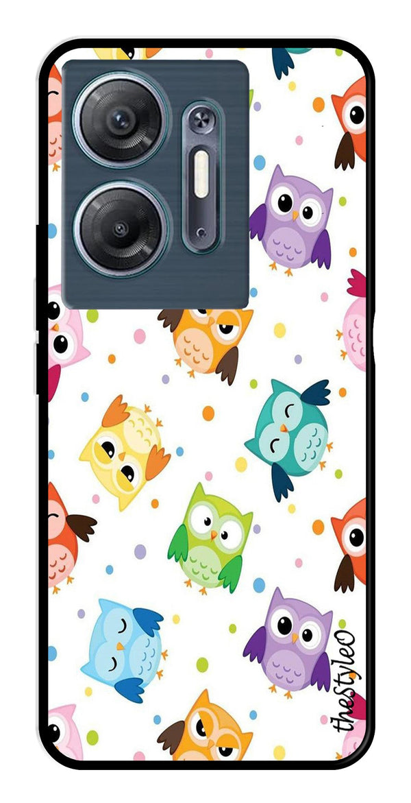 Autumn Leaf Metal Mobile Case for Infinix Hot 30 5G (Design No -19)