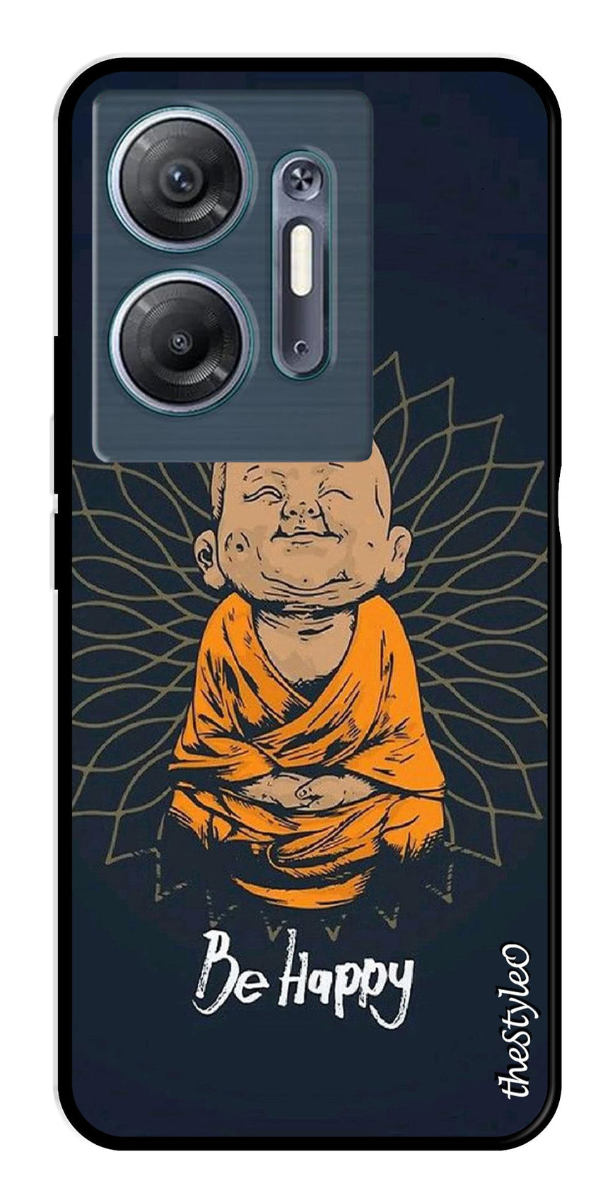 Owl Design Metal Mobile Case for Infinix Hot 30 5G (Design No -26)