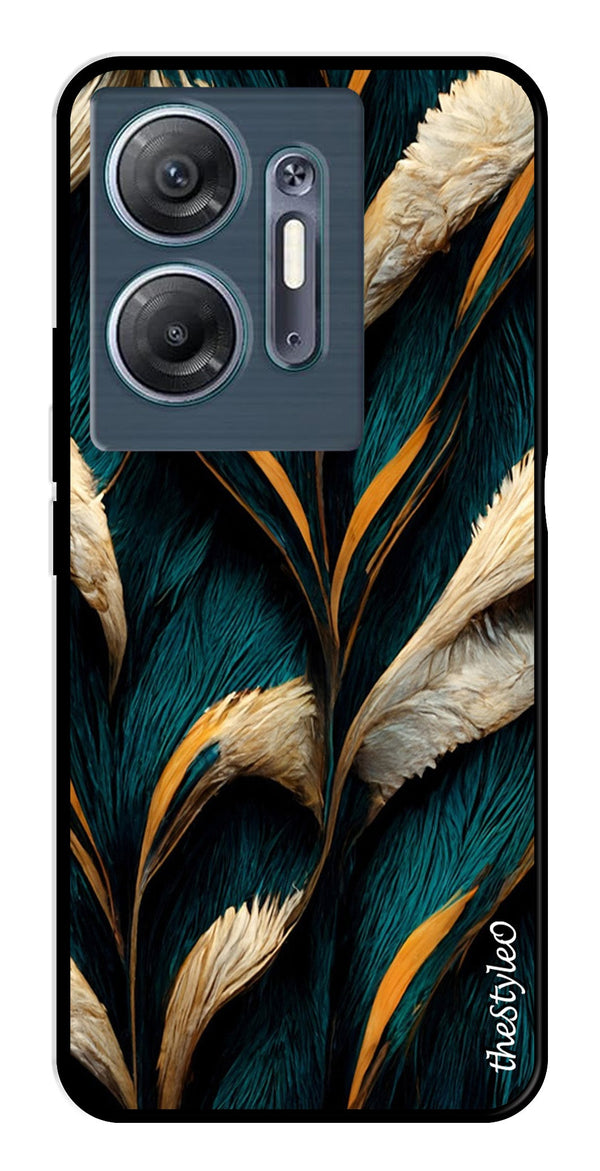 Vintage Car Metal Mobile Case for Infinix Hot 30 5G (Design No -29)