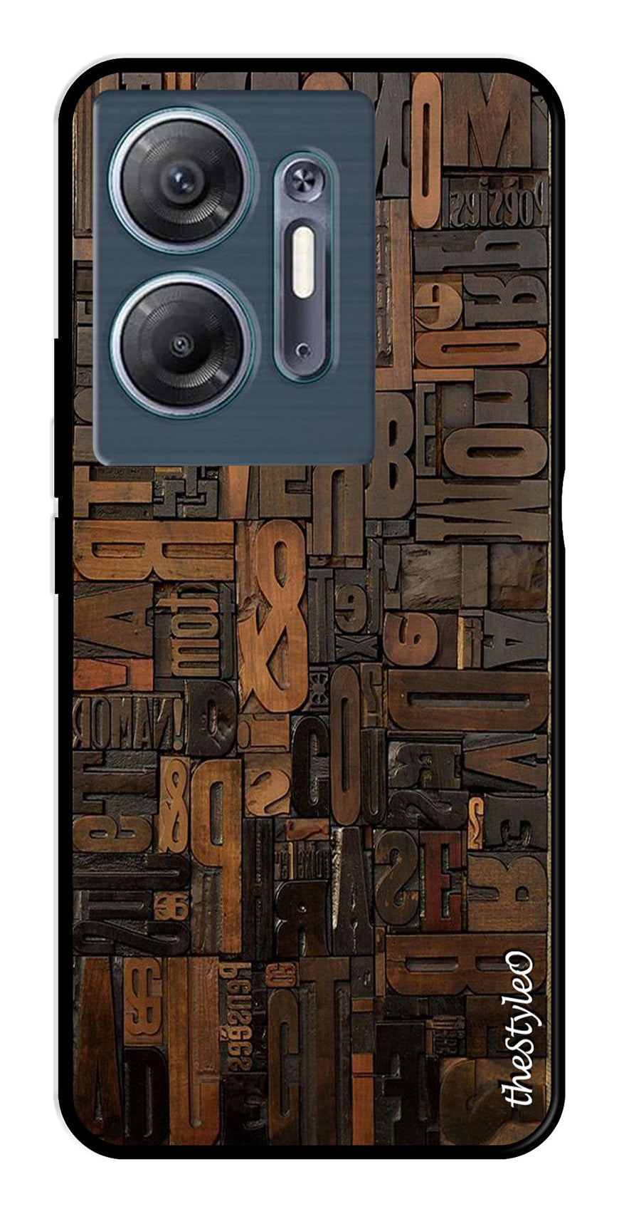 Muted Rainbow Metal Mobile Case for Infinix Hot 30 5G (Design No -31)