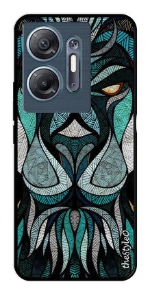 Muted Rainbow Metal Mobile Case for Infinix Hot 30 5G