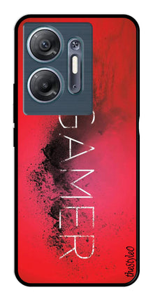 Lion Pattern Metal Mobile Case for Infinix Hot 30 5G