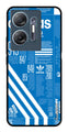 Adidas Design Metal Mobile Case for Infinix Hot 30 5G (Design No -58)