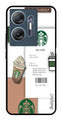 Starbucks Metal Mobile Case for Infinix Hot 30 5G (Design No -91)
