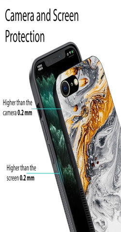 Marble Pattern Metal Mobile Case for iPhone 6
