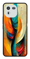 Modern Art Metal Mobile Case for iQOO 12 5G (Design No -11)