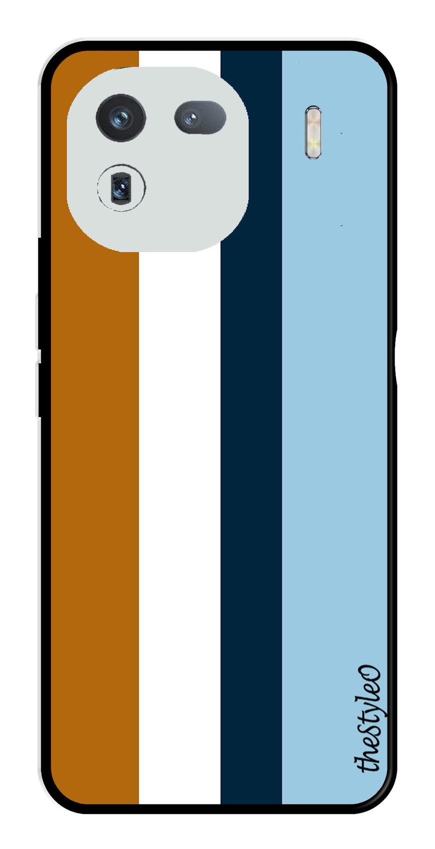 Qalander Art Metal Mobile Case for iQOO 12 5G (Design No -16)