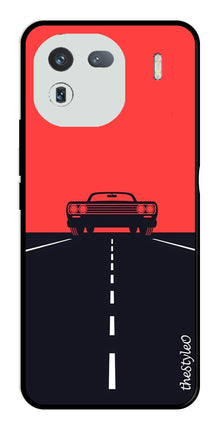 Owls Pattern Metal Mobile Case for iQOO 12 5G