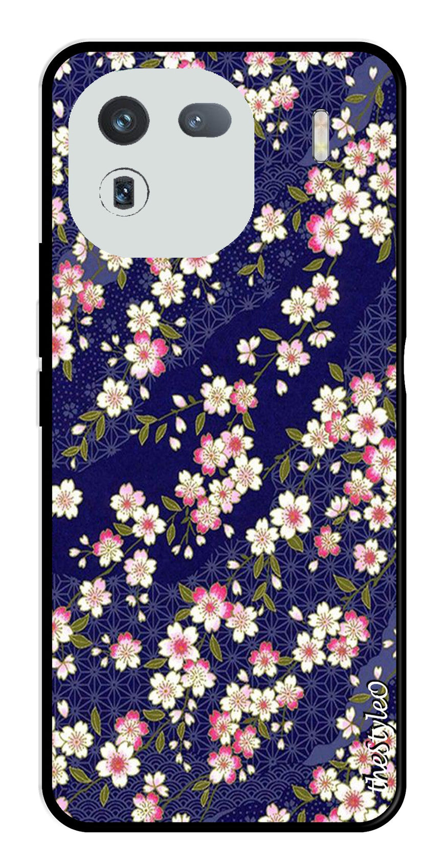 Marble Design Metal Mobile Case for iQOO 12 5G (Design No -24)