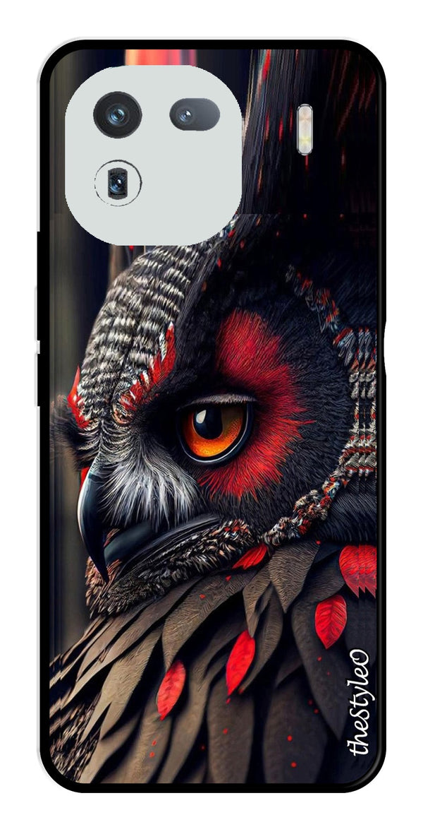 Flower Design Metal Mobile Case for iQOO 12 5G (Design No -25)