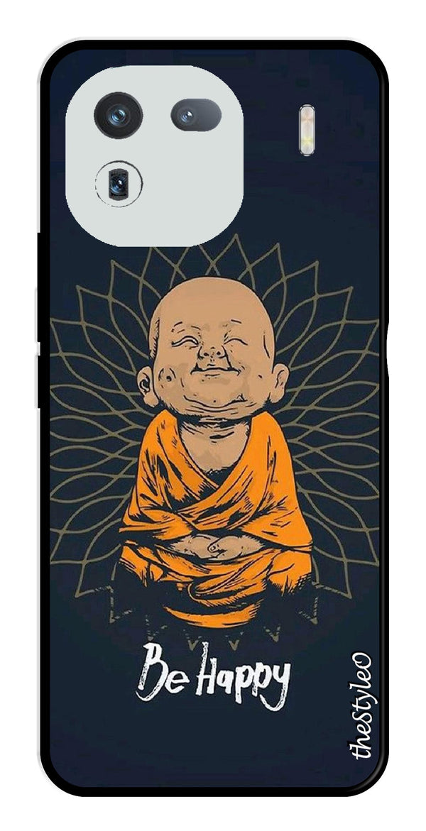 Owl Design Metal Mobile Case for iQOO 12 5G (Design No -26)